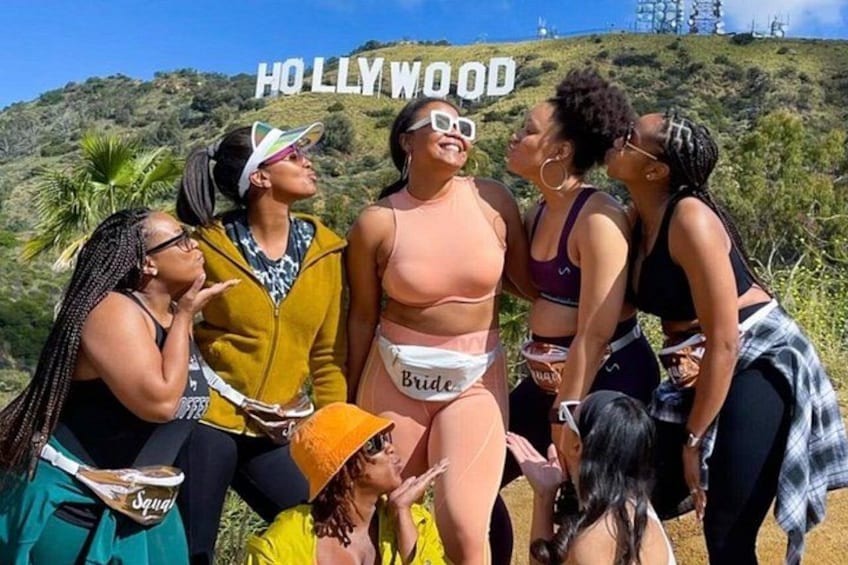 The Hollywood Sign Tour is great for a girls trip weekend! 2