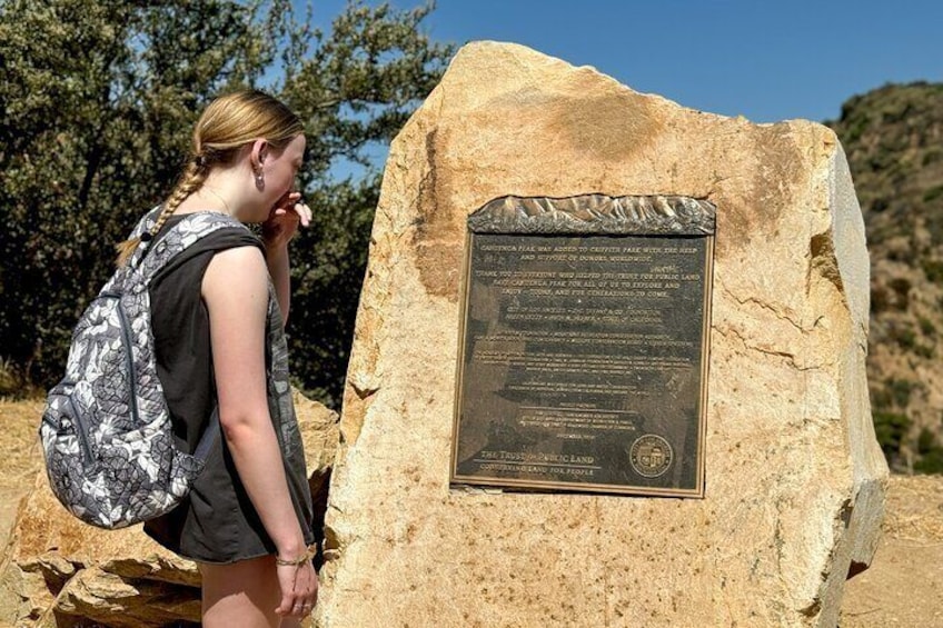 Griffith park is filled with history and heritage. Los Angeles guided tour. 3