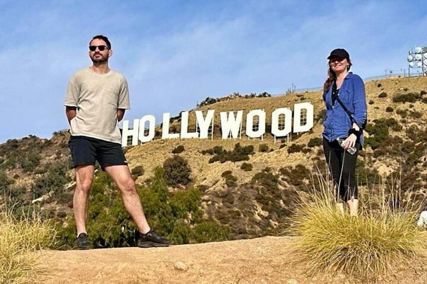The Original Hollywood Sign Hike from Bikes and Hikes LA will take you closer to the Hollywood Sign than any other tour can take you! 2