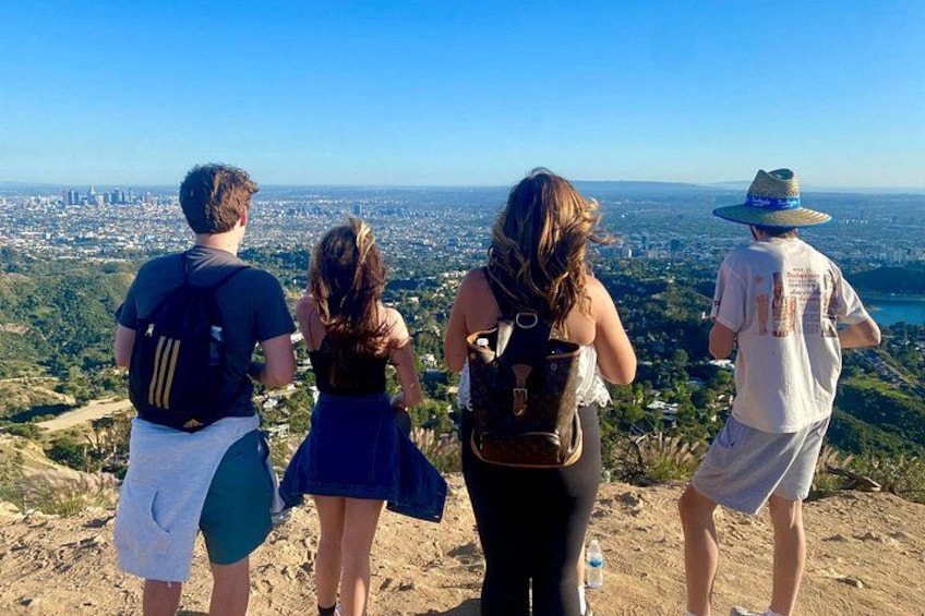 The views of Los Angeles are breathtaking on the Original Hollywood Sign Hike 2