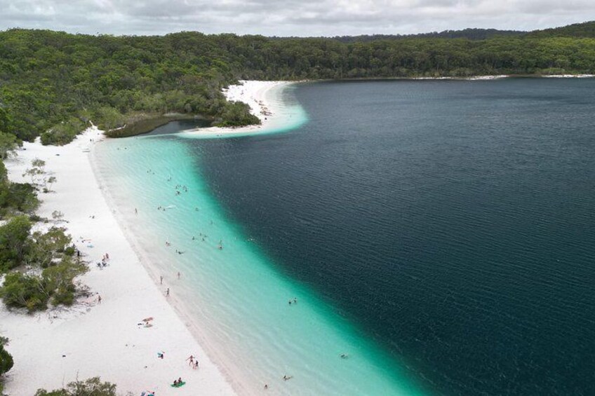 Swim in the crystal-clear waters of Boorangoora (Lake McKenzie) 2
