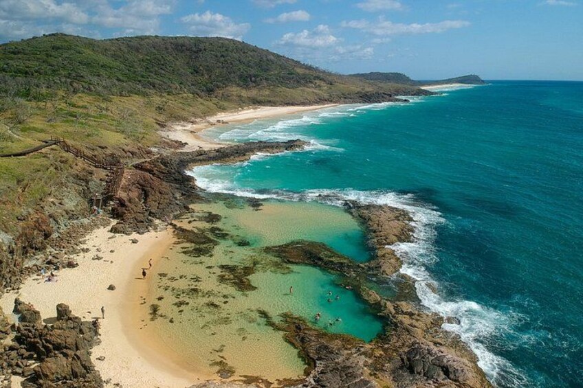 Swim in the stunning Champagne Pools 5