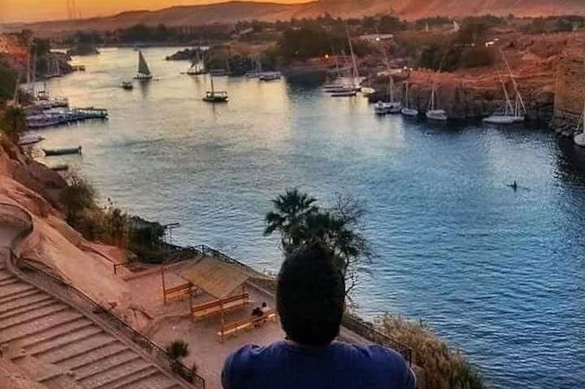 View from Aswan city , opposite to Elephantine island 3