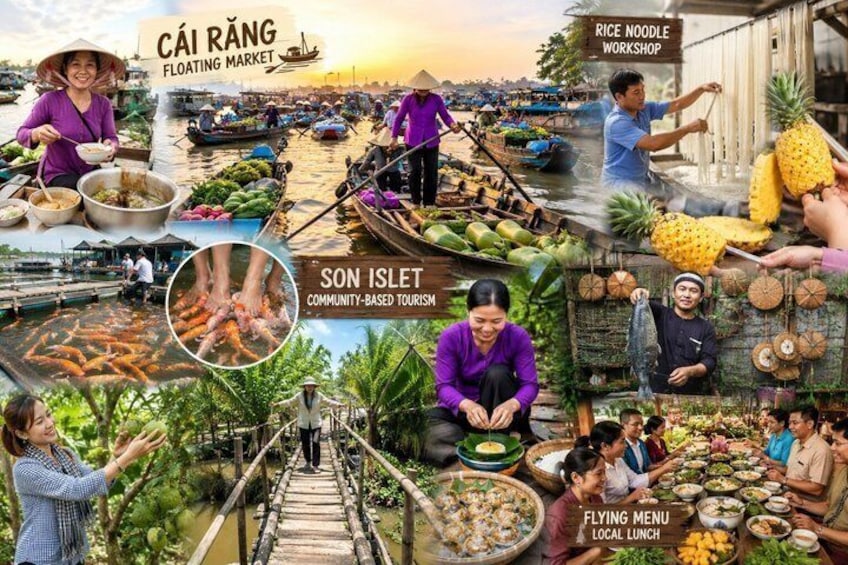 Ho Chi Minh City: Cai Rang Floating Market & Son Islet Day Tour 2