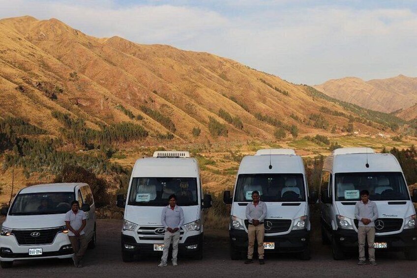 Transportation team that makes sure you enjoy the ride and arrive safely. 5