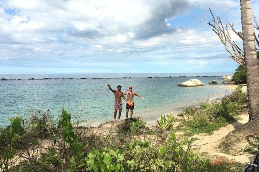 Maravilloso tour Parque Tayrona desde Cartgena, sector Cabo San del Guia