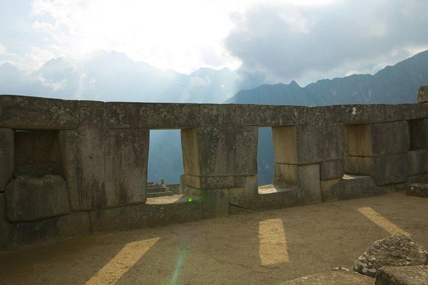Machupicchu official ticket allows you to enter the Temple of 3 Windows 3