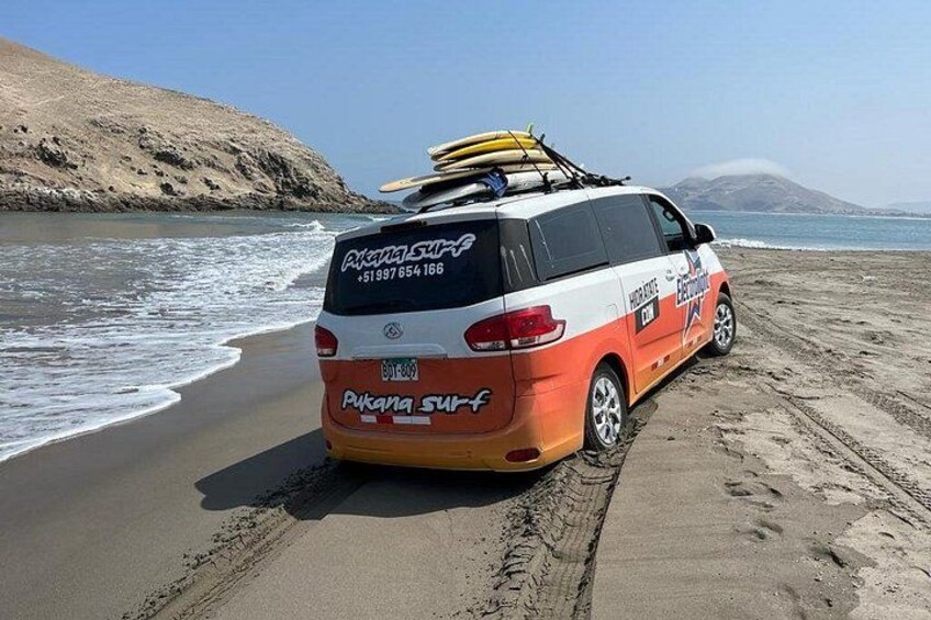 Surf van available for trips and transfers 2