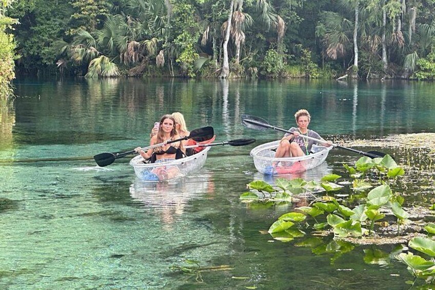 The water is so beautiful at Silver Springs. 3