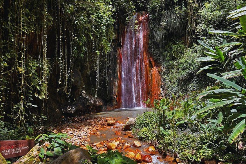St Lucia Diamond Mineral and Mud Baths Plus Waterfall Adventure 1