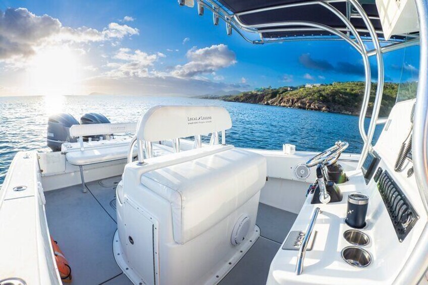 Captain seat with room for friends, 3 total adult spaces. 4