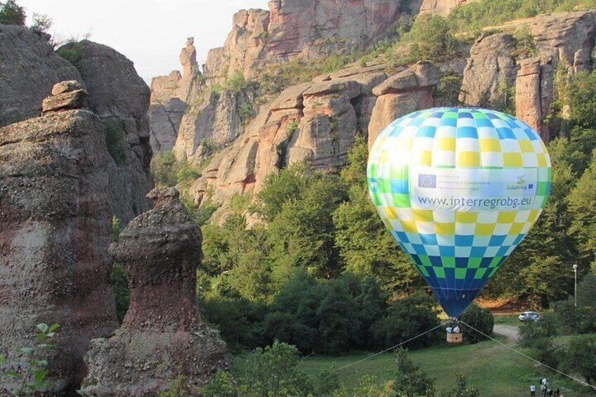 Balloon Flight over Belogradchik Rocks with a Bicycle Tour around the Fortress 1