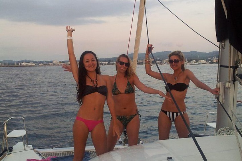 Clients enjoying their time on board 3