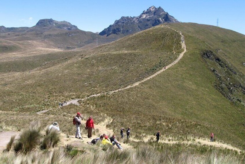 Rucu Pichincha Volcano