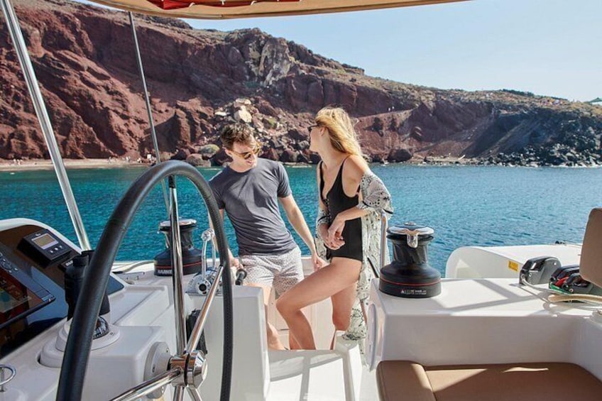 Boat Tour At the Famous Red Beach 2