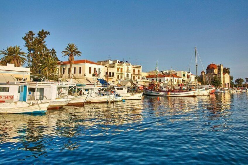 Aegina town walking tour