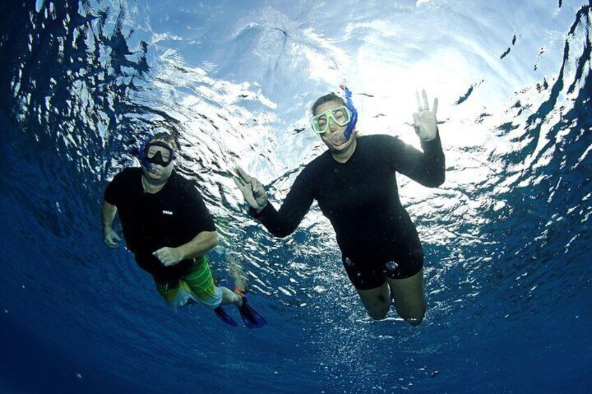 Dive in and stay a while! Enjoy more time to play and snorkel in the crystal-clear waters before or after your Discover Scuba dive. 3