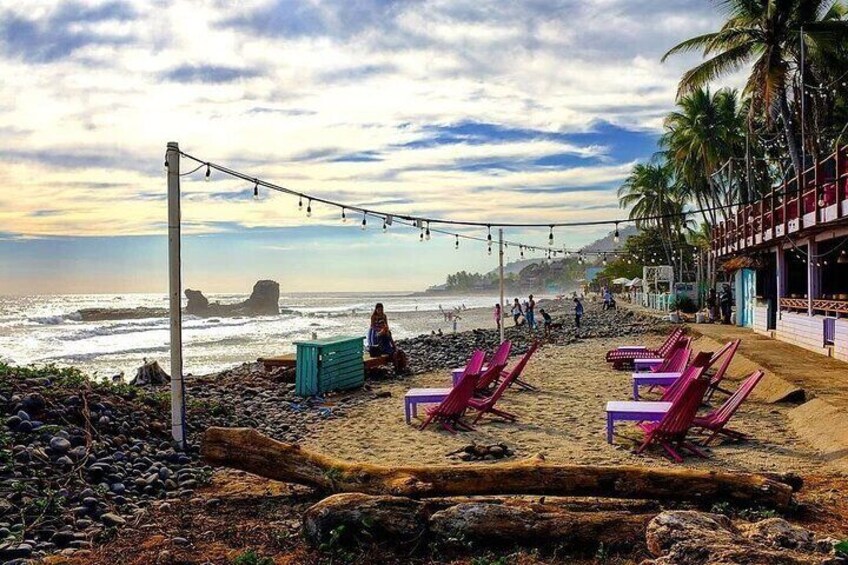 El Salvador StopOver Tour: El Tunco Beach Relaxing Visit