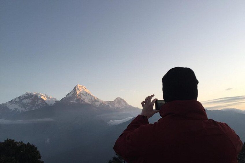 Client enjoying with the views!! 2