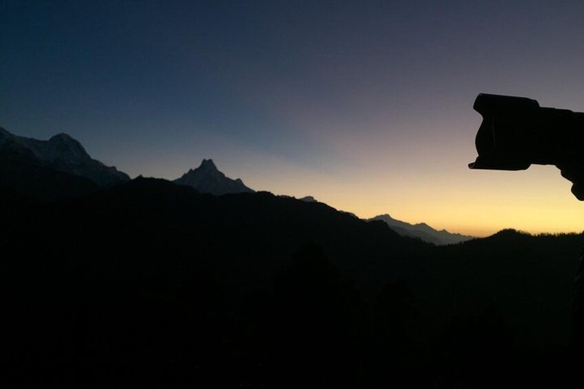 Capturing the stunning view from Poon Hill. 4