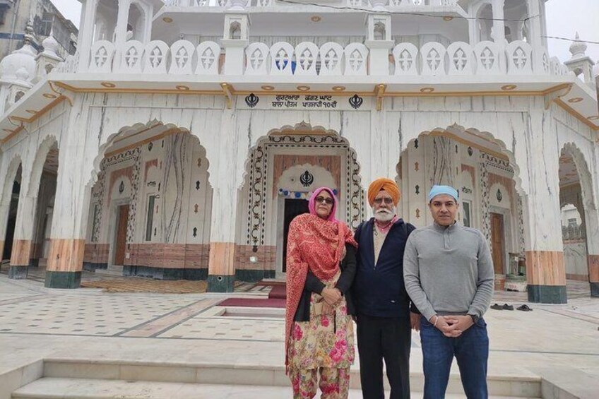 Our Guests from New York at Kangan Ghat Gurudwara
