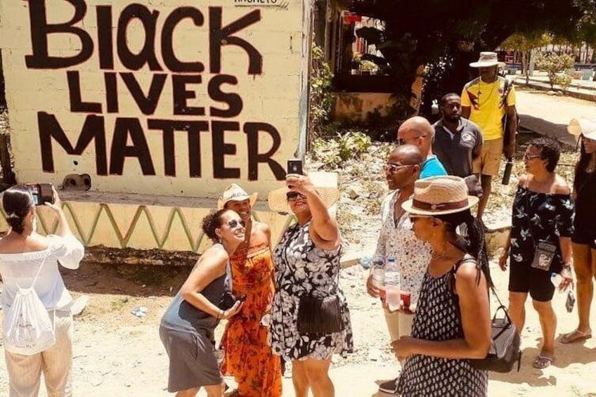 Black Lives Matter in the first free land in America, continuing the fight for equality. 1