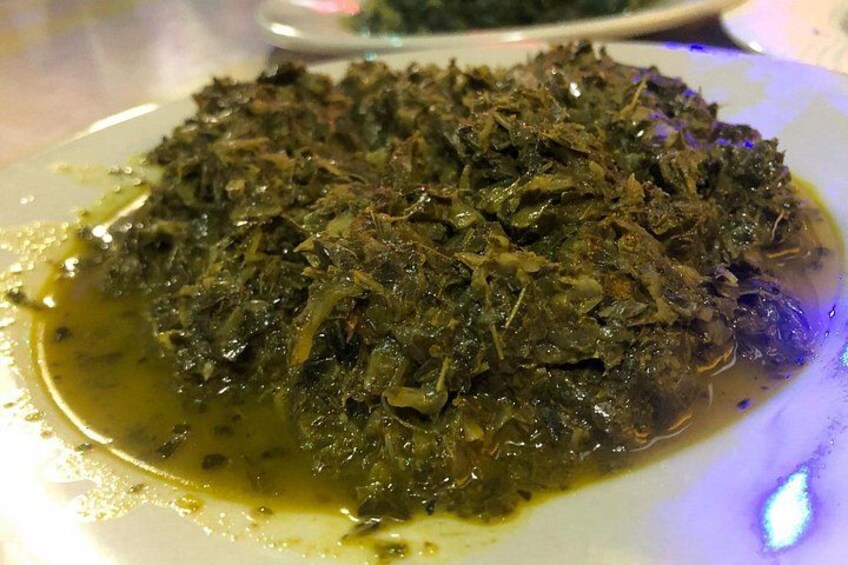 Pondu - a Congolese dish 4