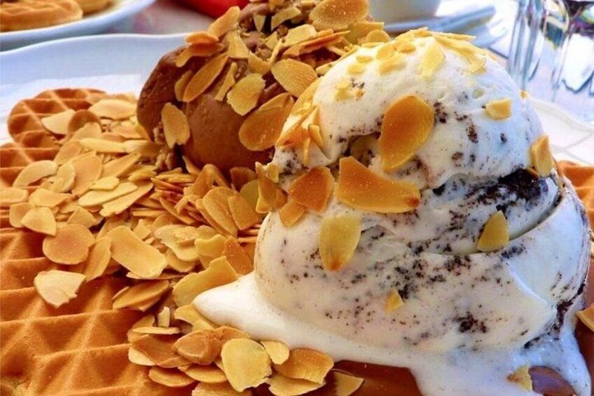 Waffle with Ice Cream 5