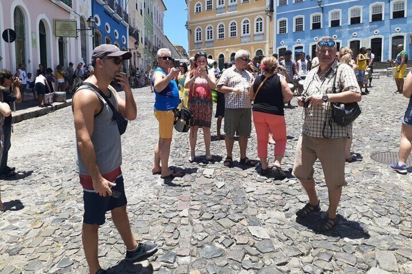 Pelourinho: taking part of the action on the square