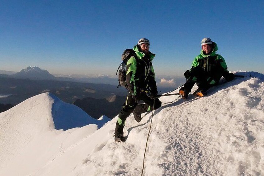 Huayna Potosi 6088m Summit