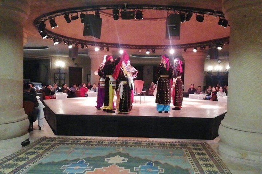 Cappadocia Turkish Night Show in Cave Restaurant