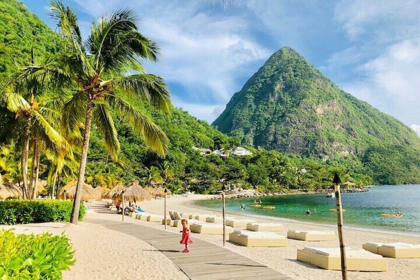 Sugar Beach, Soufriere, St. Lucia