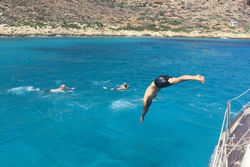 Private Sailing Cruise, Balos and Gramvousa with meal and drinks. 1