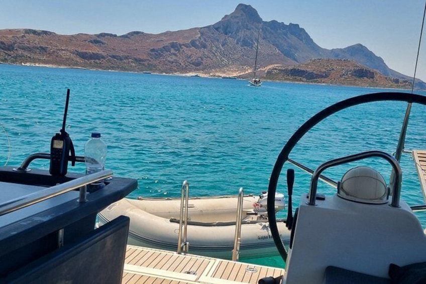 Private Sailing Cruise, Balos and Gramvousa with meal and drinks. 4