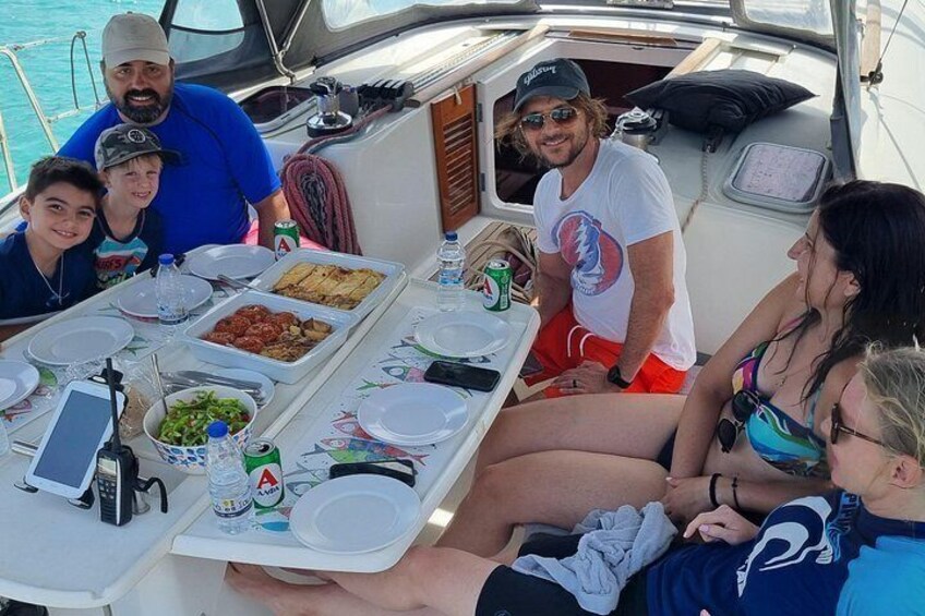 Private Sailing Cruise, Balos and Gramvousa with meal and drinks. 5