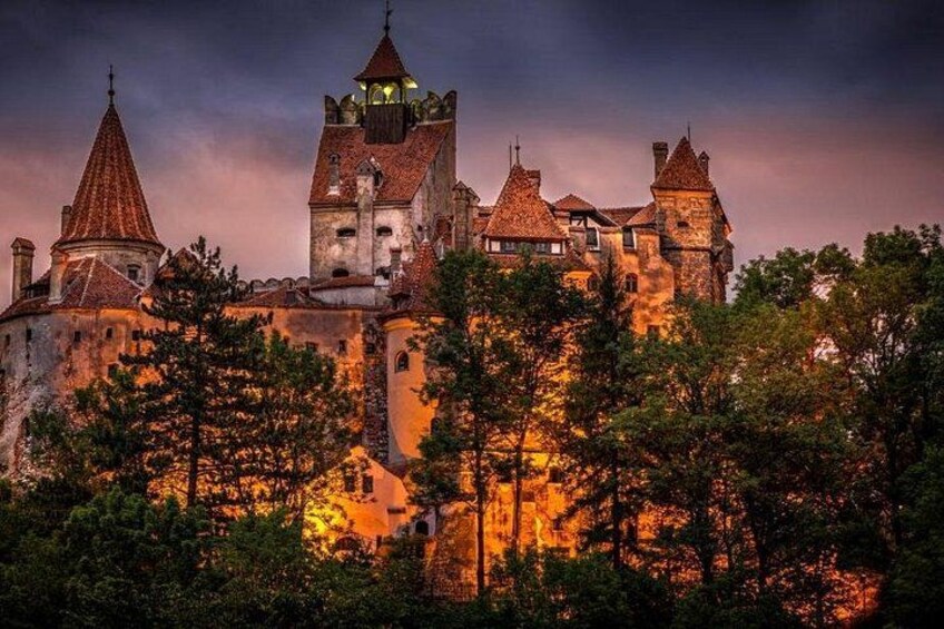 Dracula Castle, Peles Castle and Rasnov Fortress from Brasov 1