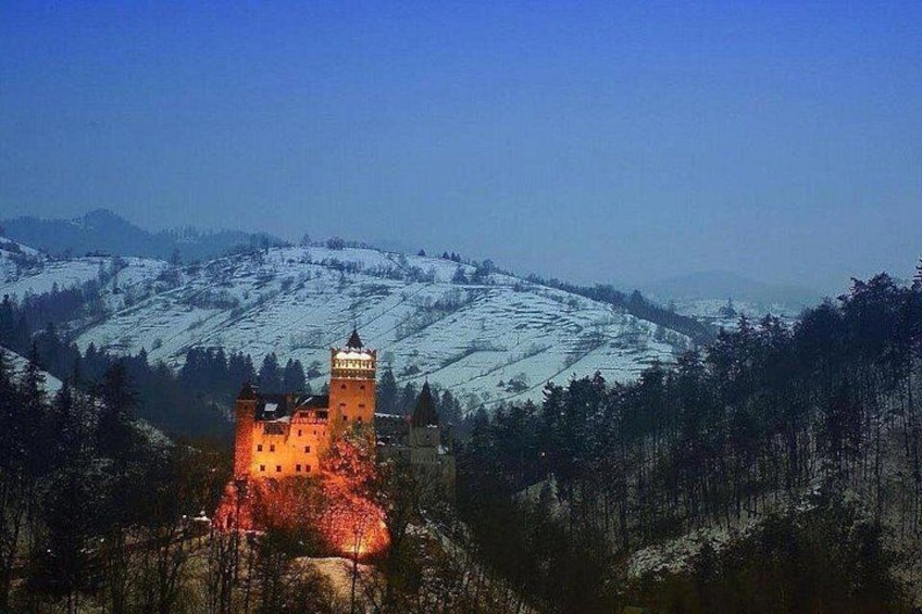 Dracula Castle Rasnov Fortress optional Peles Castle from Brasov 3