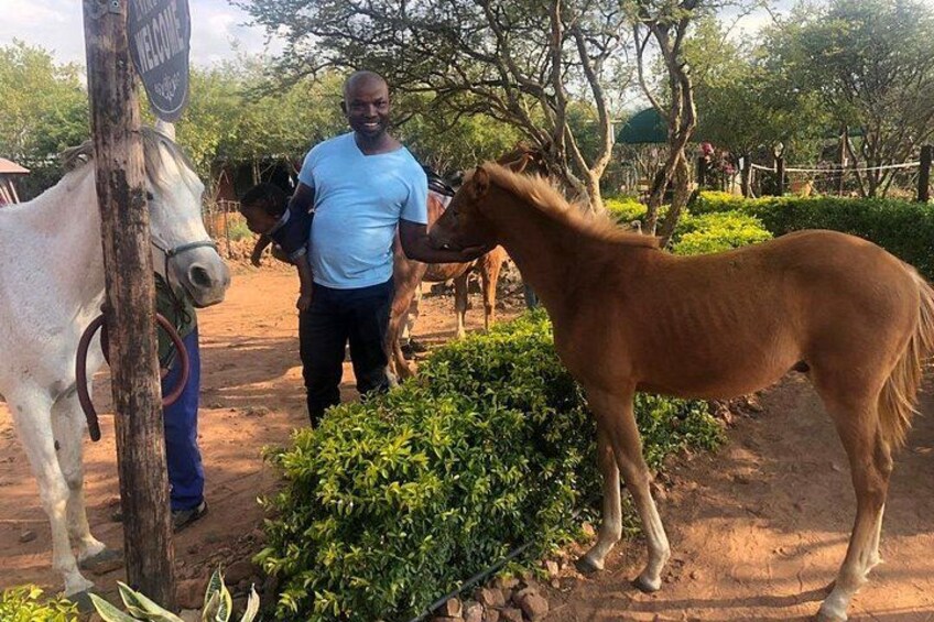 Guided Pony Riding in the Tranquil Surroundings of the Notwane Dam 1