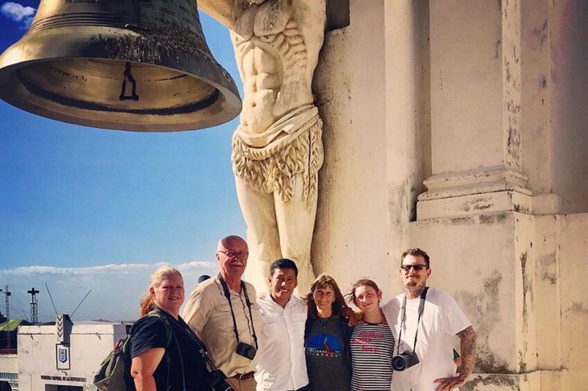 On the roof of the Leon, Cathedral 1