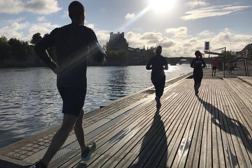 Sunrise Run & Sightseeing in Paris 2