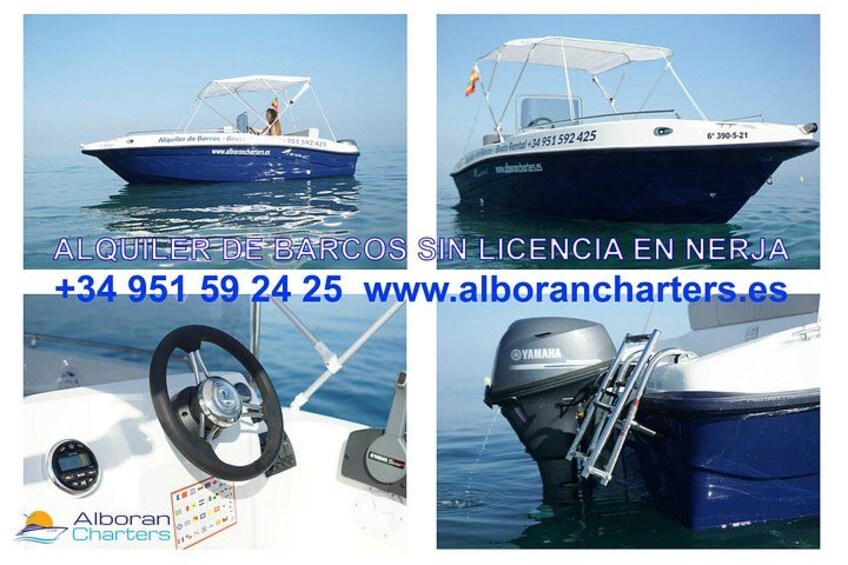 Boat Rentals without licence in Nerja 5