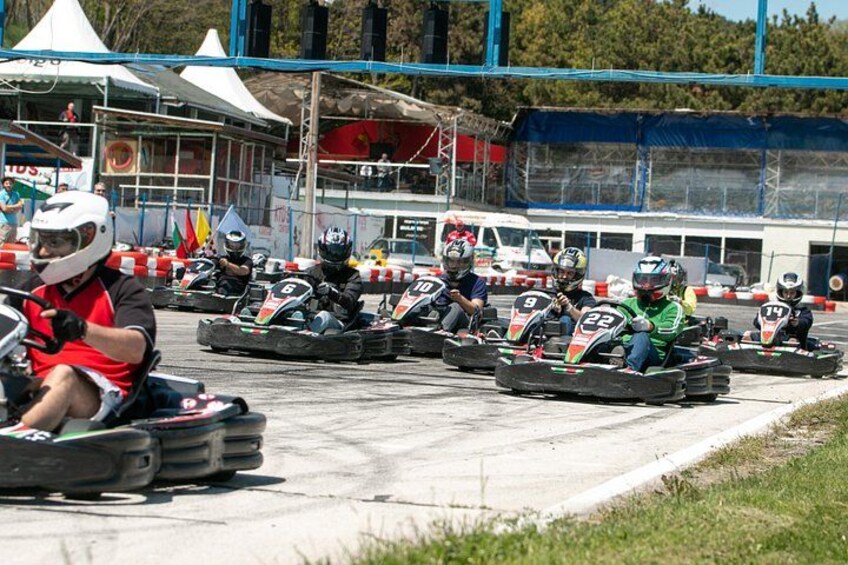 3 x 15 MIN OF GO KARTING with SODI SR5 270 сс 2