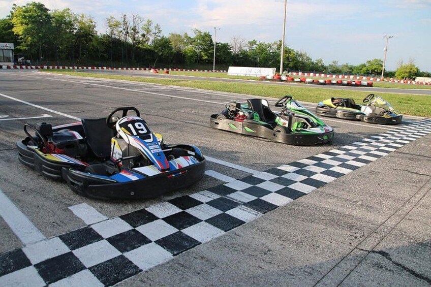 3 x 15 MIN OF GO KARTING with SODI SR5 270 сс 3