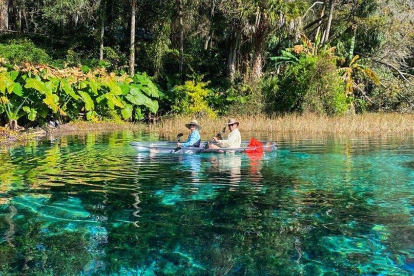 Glass Bottom Kayak Eco Tour through Rainbow Springs 5