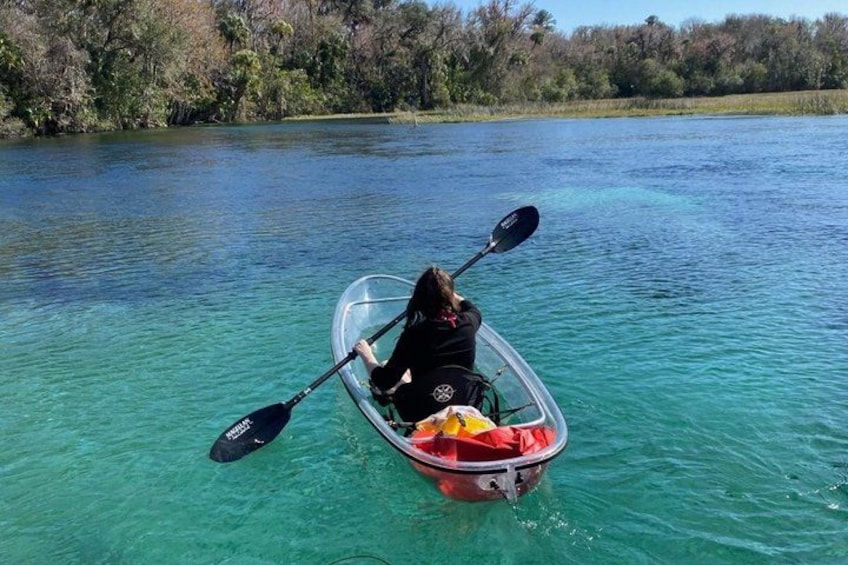 Glass Bottom Kayak Eco Tour through Rainbow Springs 3