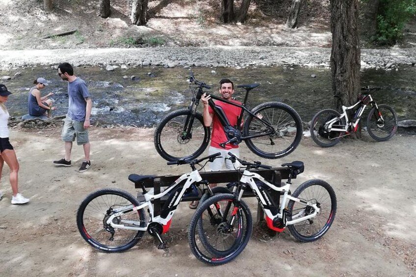 Explore Paphos forest with e-mountain bikes 5