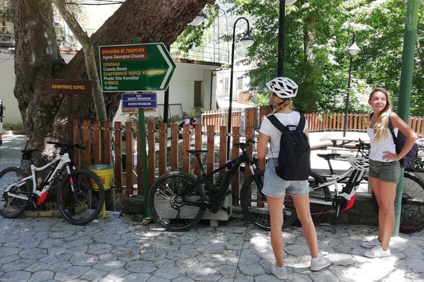 Explore Paphos forest with e-mountain bikes 3