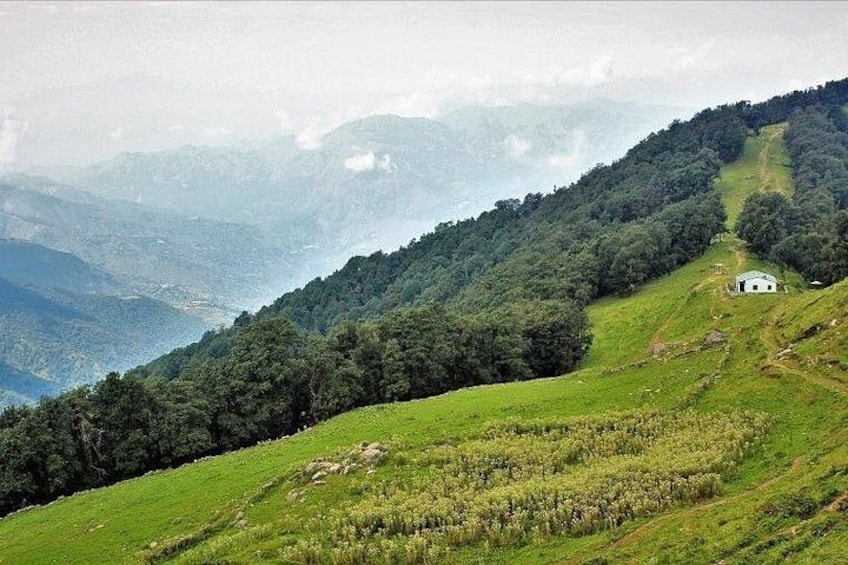 At the upper base camp to Nag Tibba 5