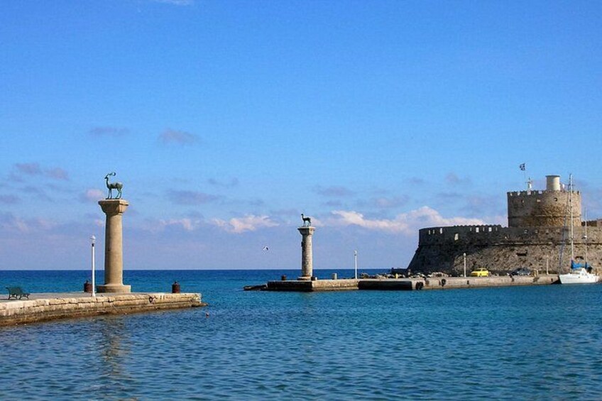 Mandraki Port in Rhodes Town 3