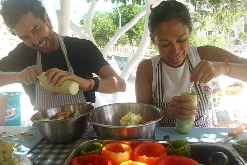 Naxos:Half-day cooking class at Basiliko Farm 2